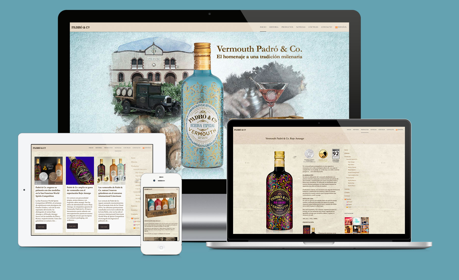 Vermouth Padró & Co. ROJO AMARGO